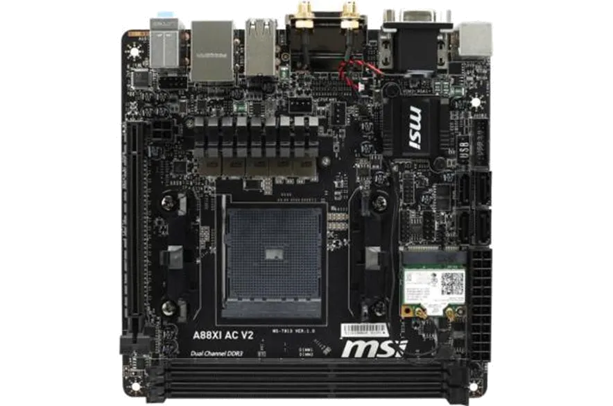 Ремонт материнских плат  MSI A88XI AC в Москве