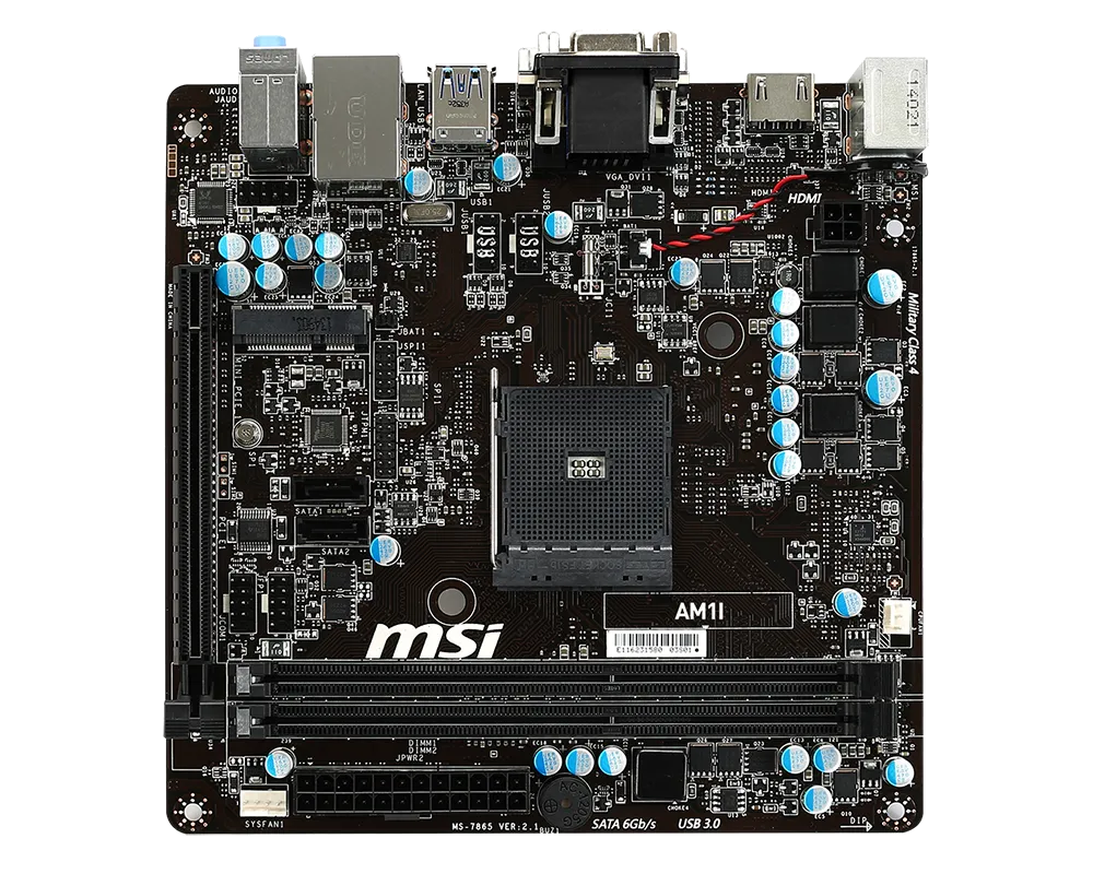 Ремонт материнских плат  MSI AM1I в Москве