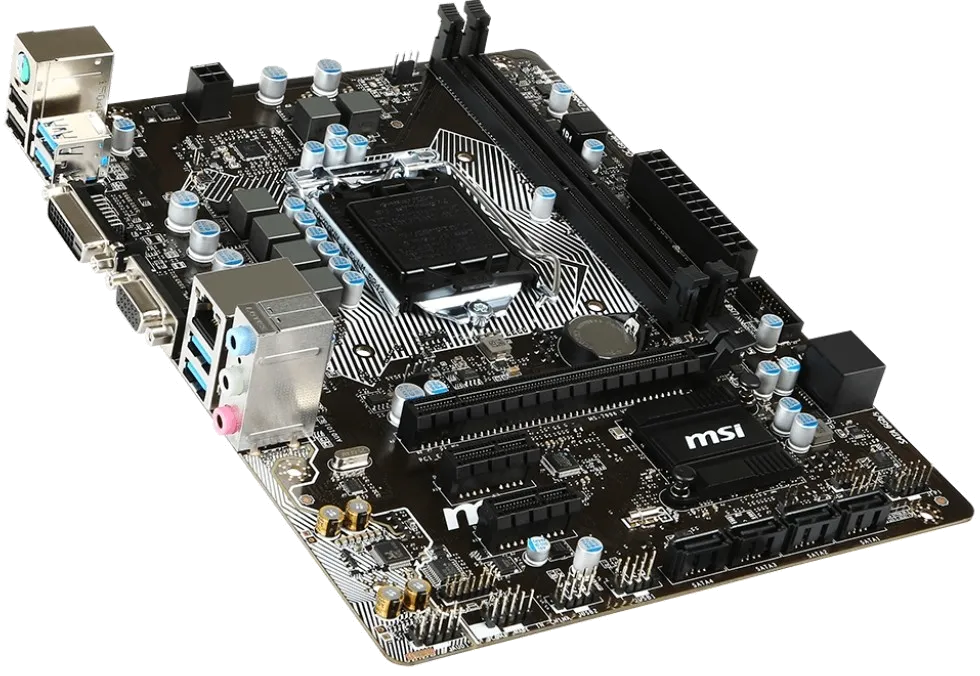 Ремонт материнских плат  MSI B150M PRO-VD в Москве