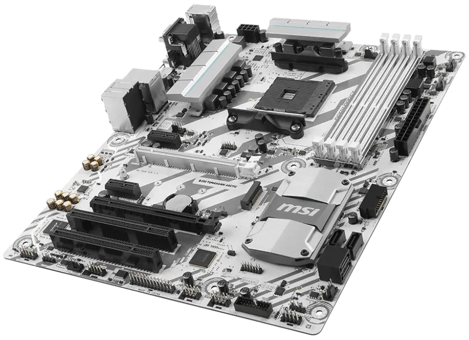Ремонт материнских плат  MSI B350 TOMAHAWK ARCTIC в Москве