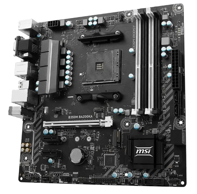 Ремонт материнских плат  MSI B350M BAZOOKA в Москве