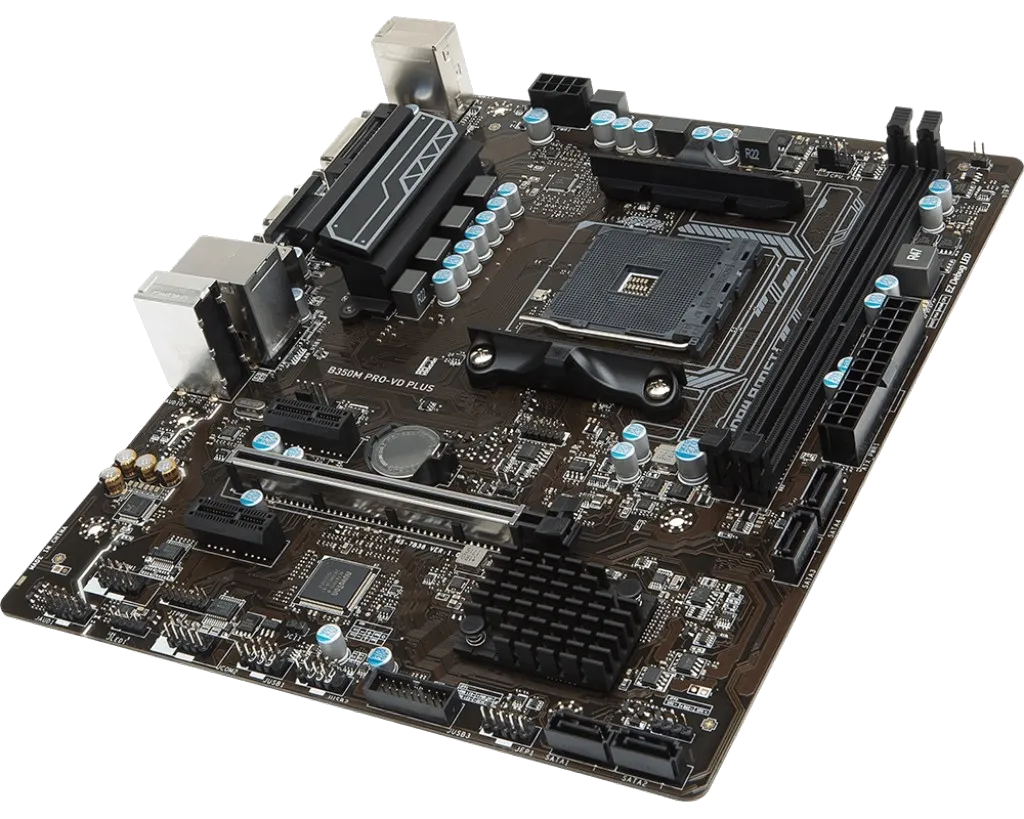 Ремонт материнских плат  MSI B350M PRO-VD PLUS в Москве