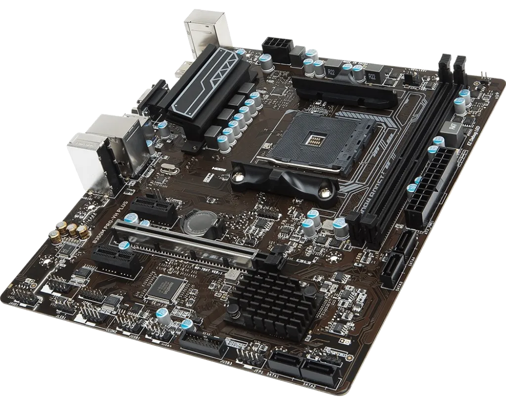 Ремонт материнских плат  MSI B350M PRO-VH PLUS в Москве