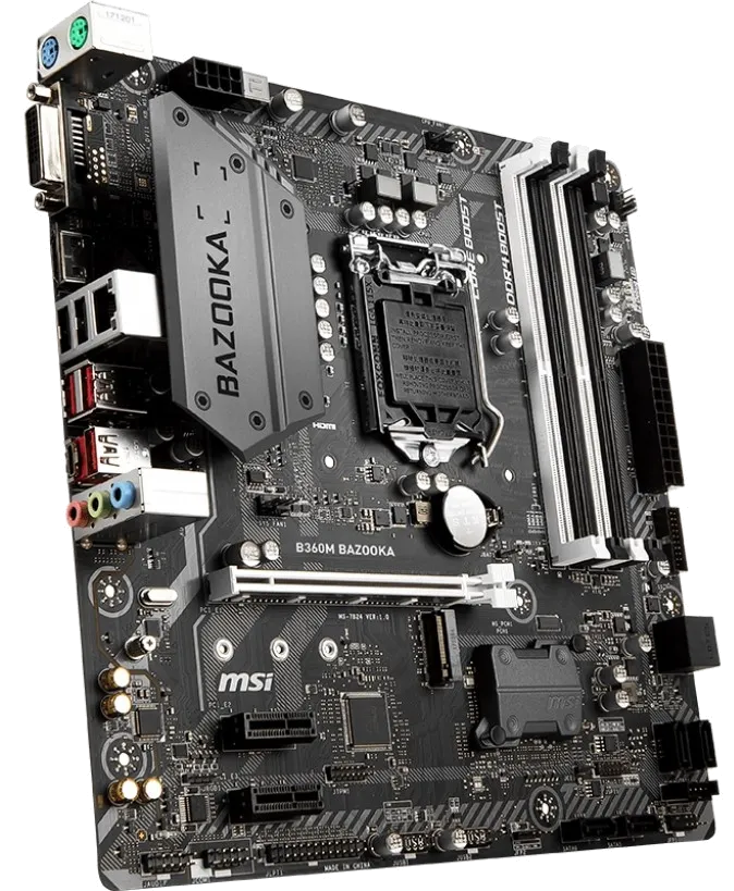 Ремонт материнских плат  MSI B360M BAZOOKA в Москве