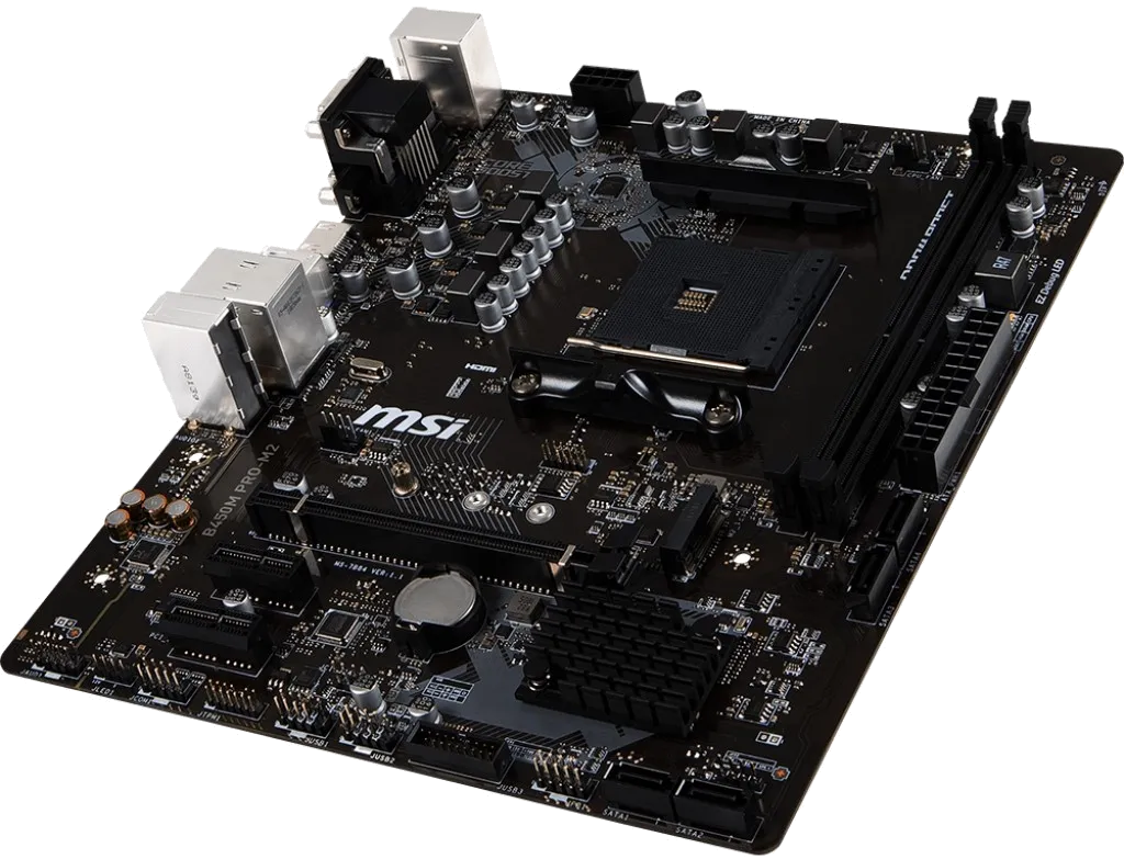 Ремонт материнских плат  MSI B450M PRO-M2 в Москве