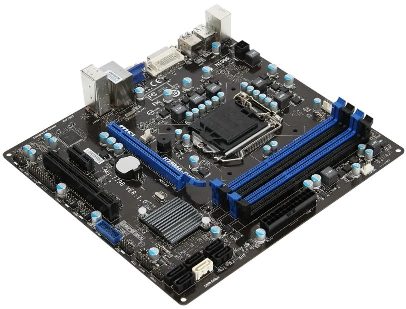 Ремонт материнских плат  MSI B75MA-P45 в Москве