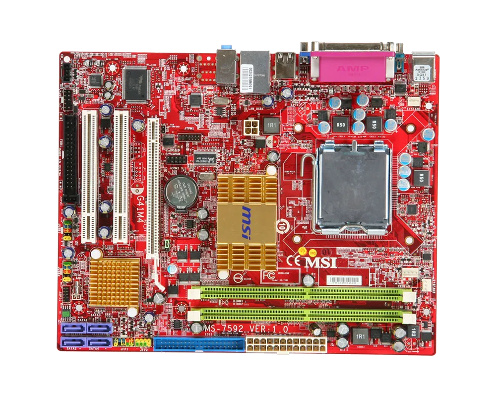 Ремонт материнских плат  MSI G41M4-L в Москве