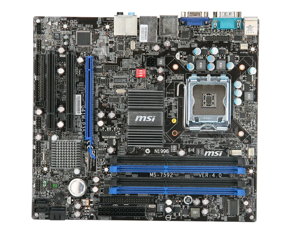 Ремонт материнских плат  MSI G41M-P35 в Москве