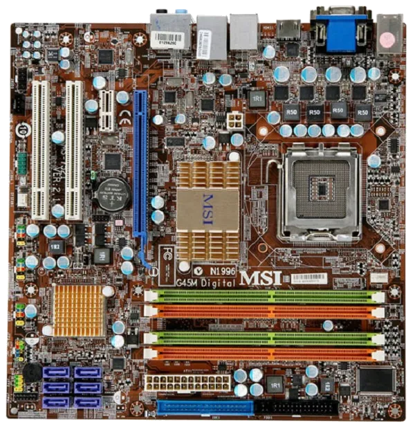 Ремонт материнских плат  MSI G45D3M Digital в Москве