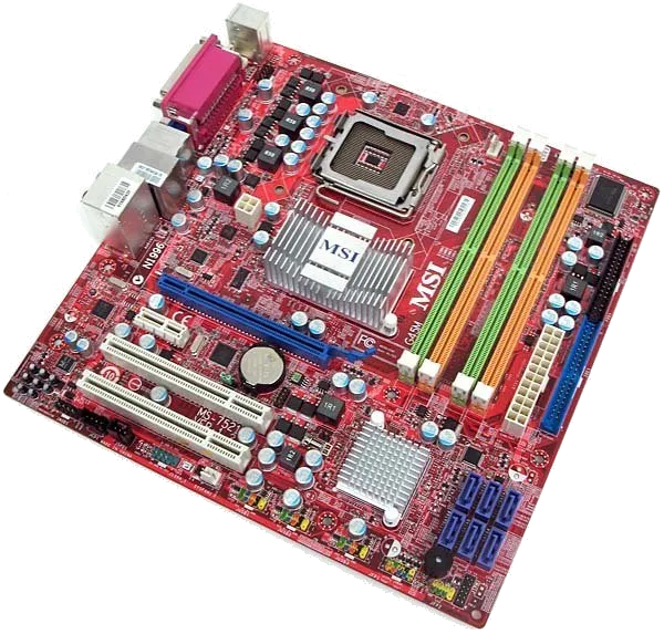 Ремонт материнских плат  MSI G45M-FIDR в Москве