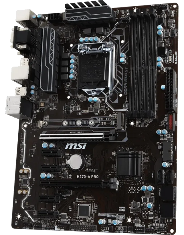Ремонт материнских плат  MSI H270-A PRO в Москве