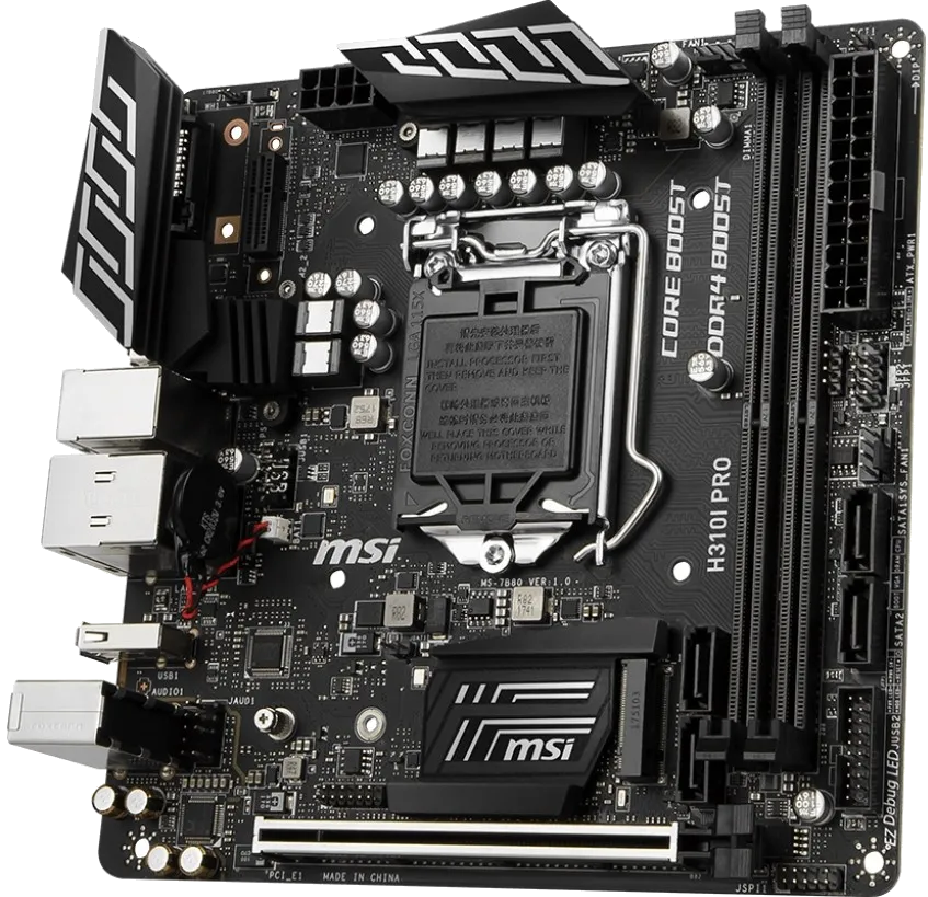 Ремонт материнских плат  MSI H310I PRO в Москве