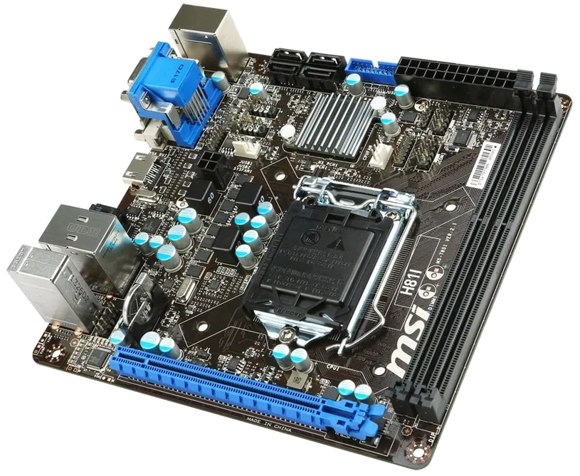 Ремонт материнских плат  MSI H81I в Москве