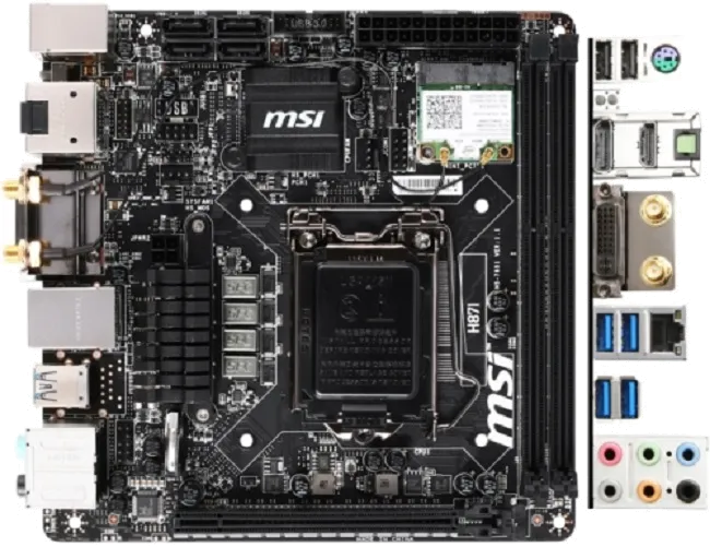 Ремонт материнских плат  MSI H87I в Москве