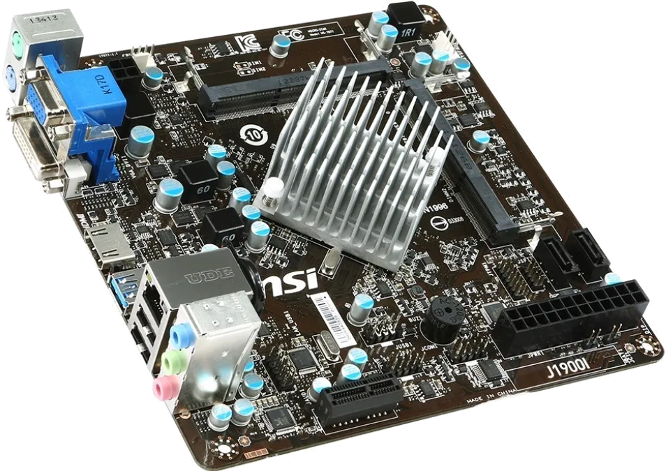 Ремонт материнских плат  MSI J1900I в Москве