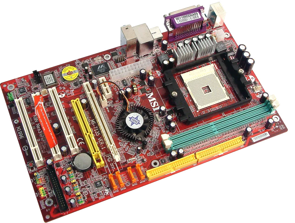 Ремонт материнских плат  MSI K8N Neo3-F в Москве