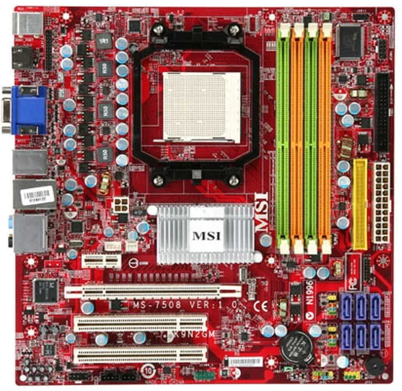 Ремонт материнских плат  MSI K9N2GM-FIH в Москве