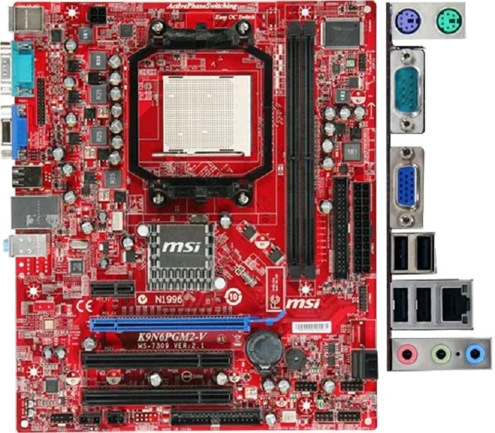 Ремонт материнских плат  MSI K9N6PGM2-V в Москве