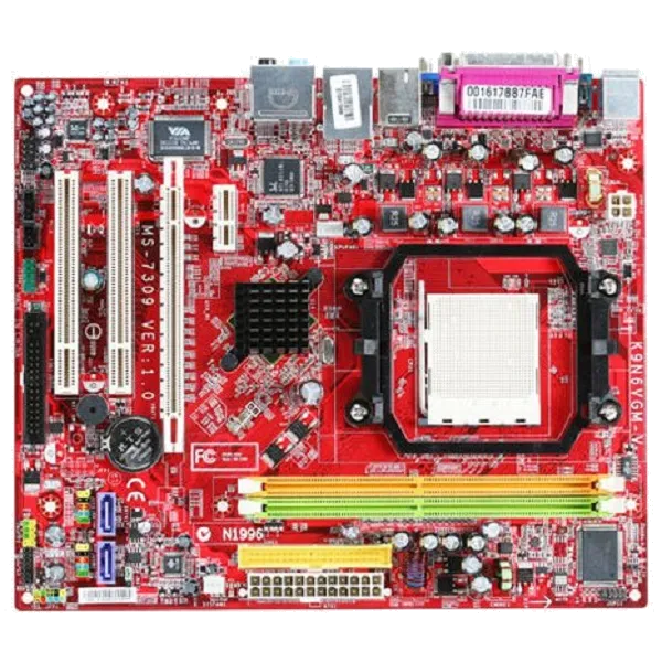 Ремонт материнских плат  MSI K9N6PGM-FI в Москве