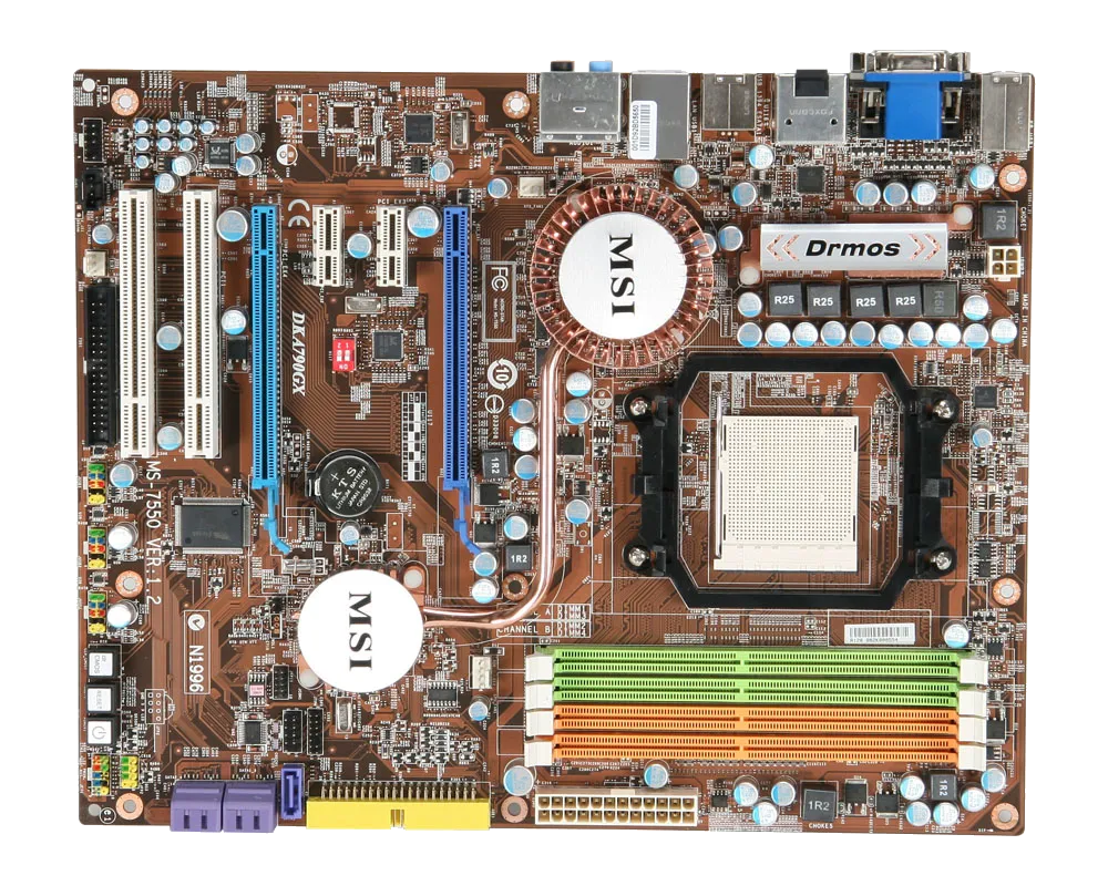 Ремонт материнских плат  MSI KA790GX-M в Москве
