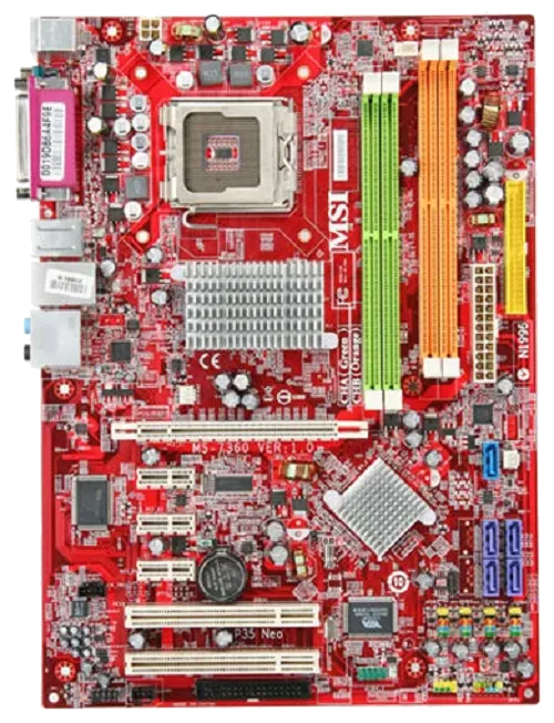 Ремонт материнских плат  MSI P35 Neo-F в Москве