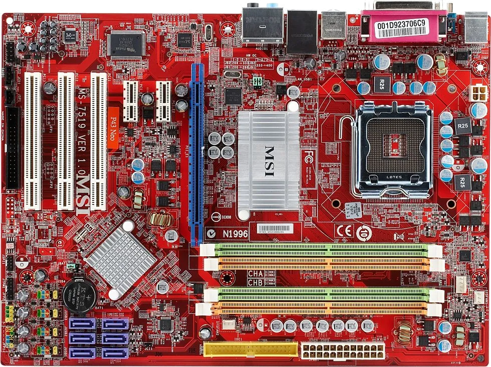 Ремонт материнских плат  MSI P43 Neo3-F в Москве