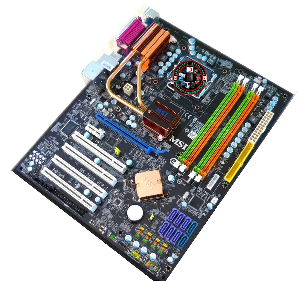 Ремонт материнских плат  MSI P45 Neo3-F (PCB 1.1) в Москве