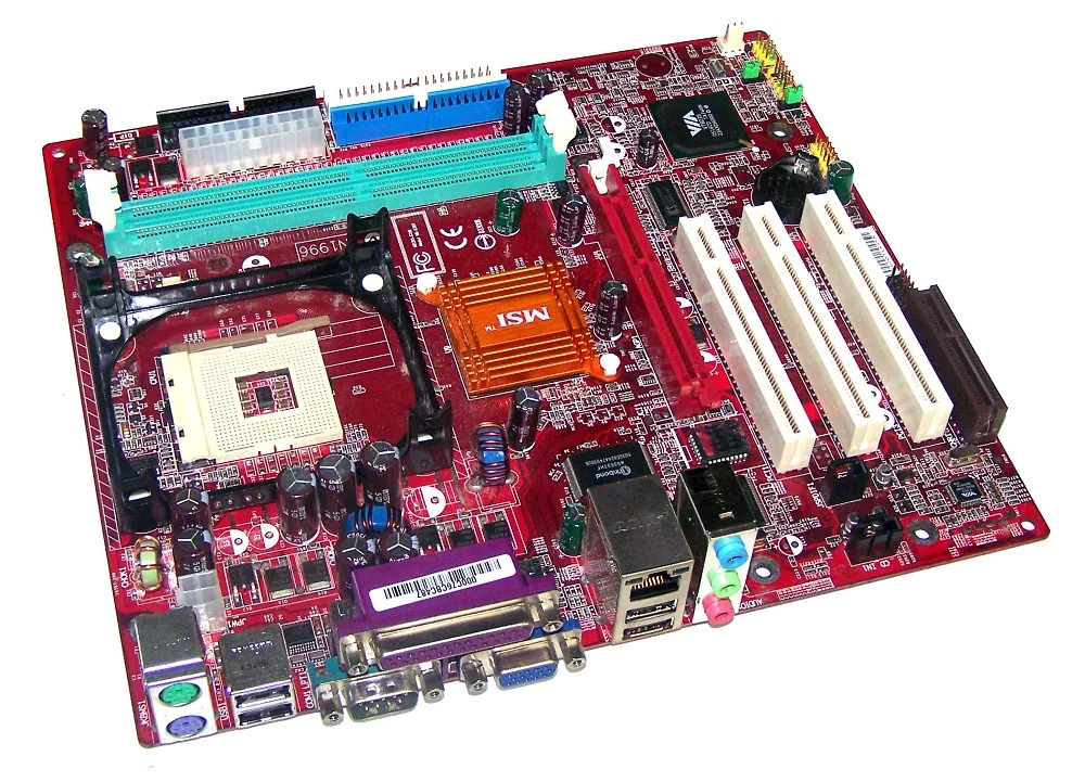 Ремонт материнских плат  MSI P4MAM-V в Москве