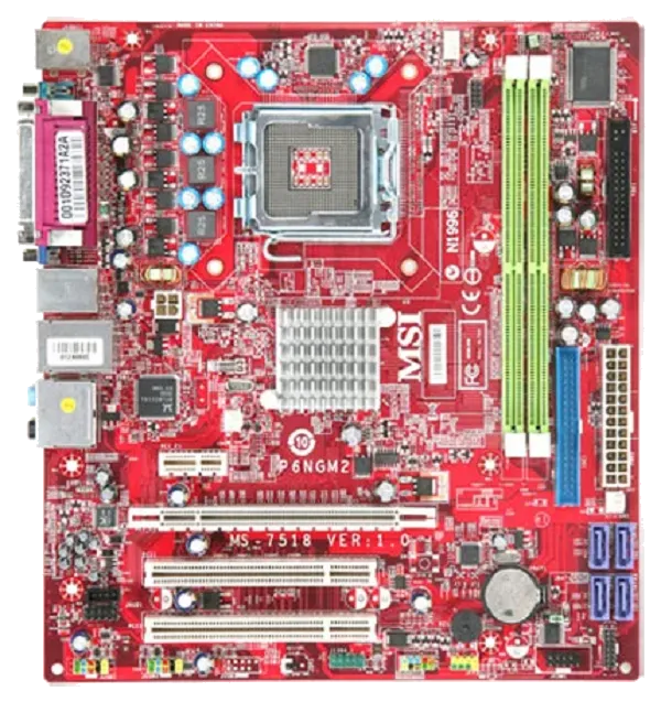 Ремонт материнских плат  MSI P6NGM2-FI в Москве