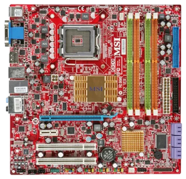 Ремонт материнских плат  MSI Q45MDO в Москве