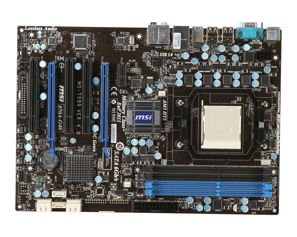 Ремонт материнских плат  MSI 870A-G46 в Москве