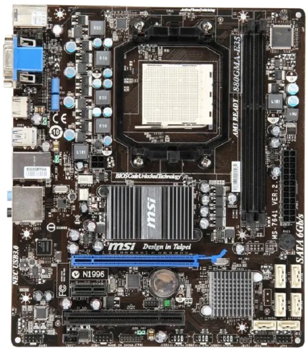 Ремонт материнских плат  MSI 880GMA-E35 в Москве