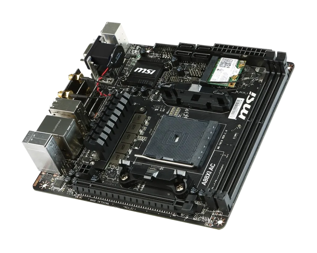 Ремонт материнских плат  MSI A88XI AC V2 в Москве