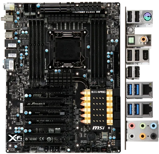 Ремонт материнских плат  MSI Big Bang-XPower II в Москве