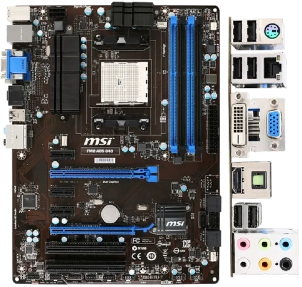 Ремонт материнских плат  MSI FM2-A55-G43 в Москве