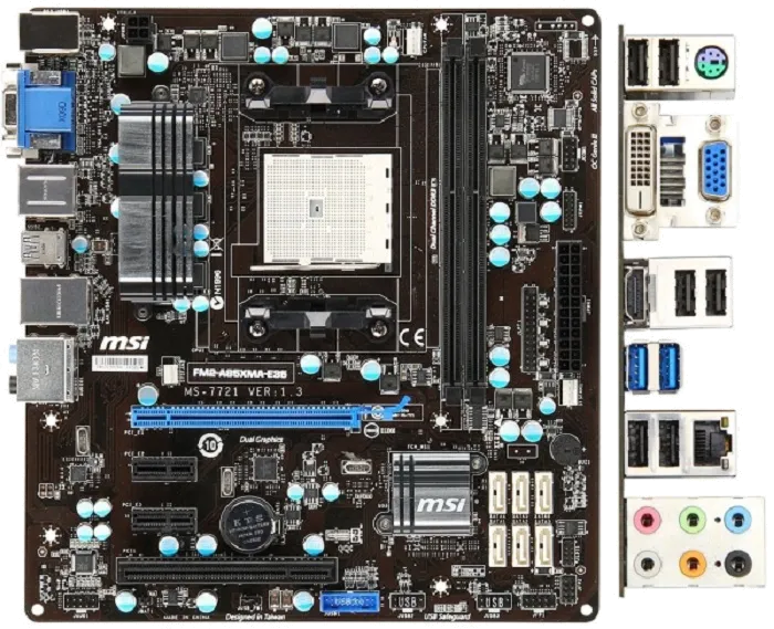 Ремонт материнских плат  MSI FM2-A85XMA-E35 в Москве