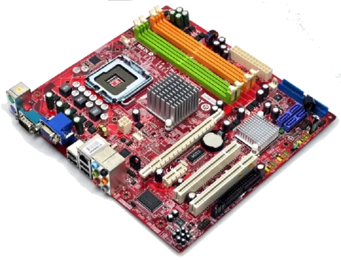 Ремонт материнских плат  MSI G31M2V1 в Москве