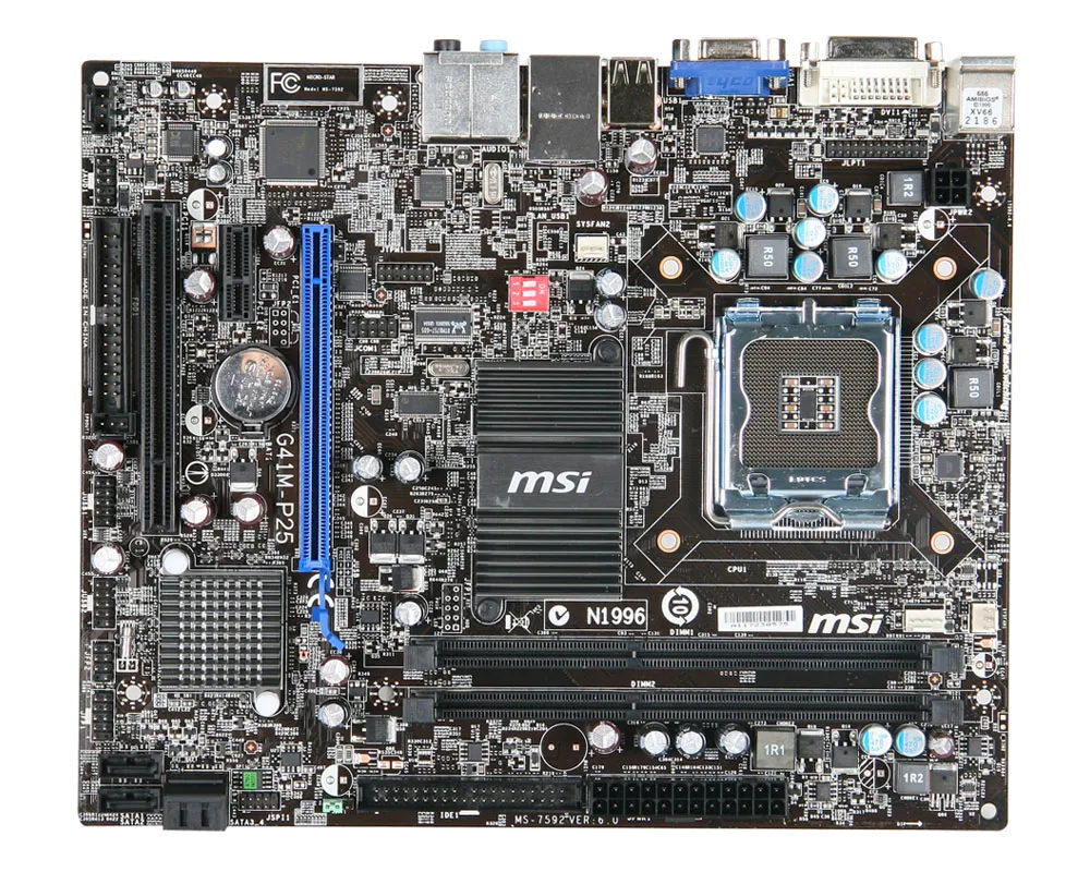 Ремонт материнских плат  MSI G41M-P25 в Москве