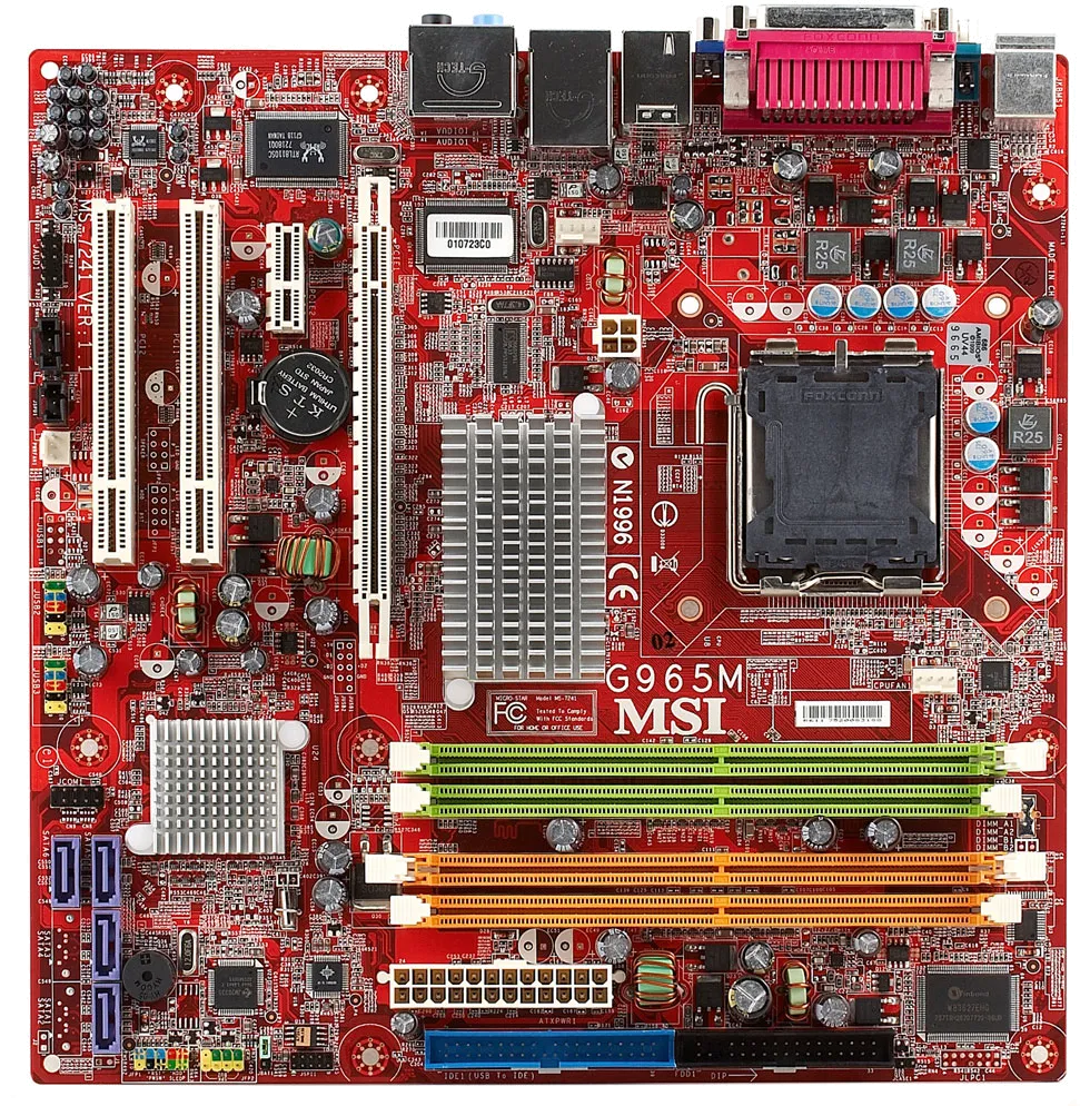 Ремонт материнских плат  MSI G965MDH-FI в Москве