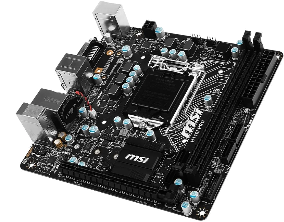 Ремонт материнских плат  MSI H110I PRO AC в Москве