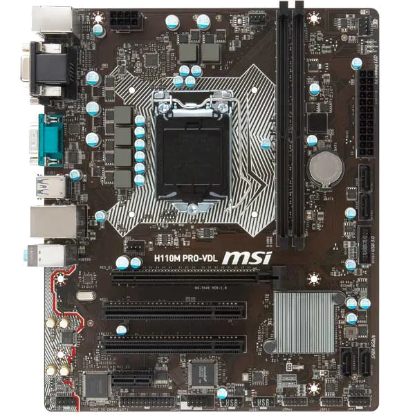 Ремонт материнских плат  MSI H110M PRO-VDL в Москве