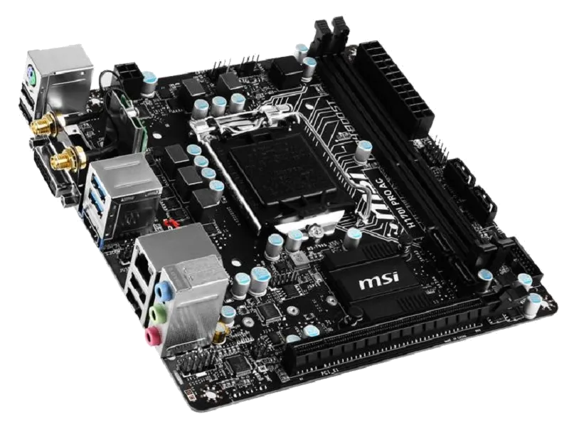 Ремонт материнских плат  MSI H170I PRO AC в Москве