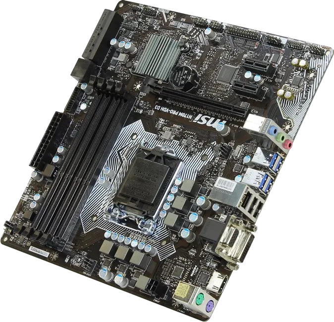 Ремонт материнских плат  MSI H170M PRO-VDH D3 в Москве