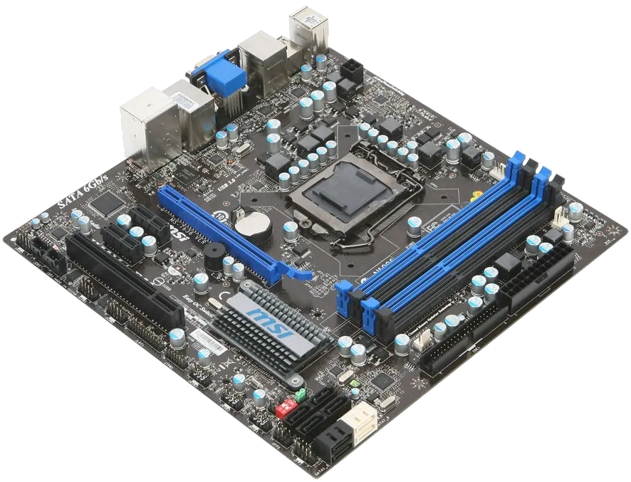 Ремонт материнских плат  MSI H55MA-E43 в Москве