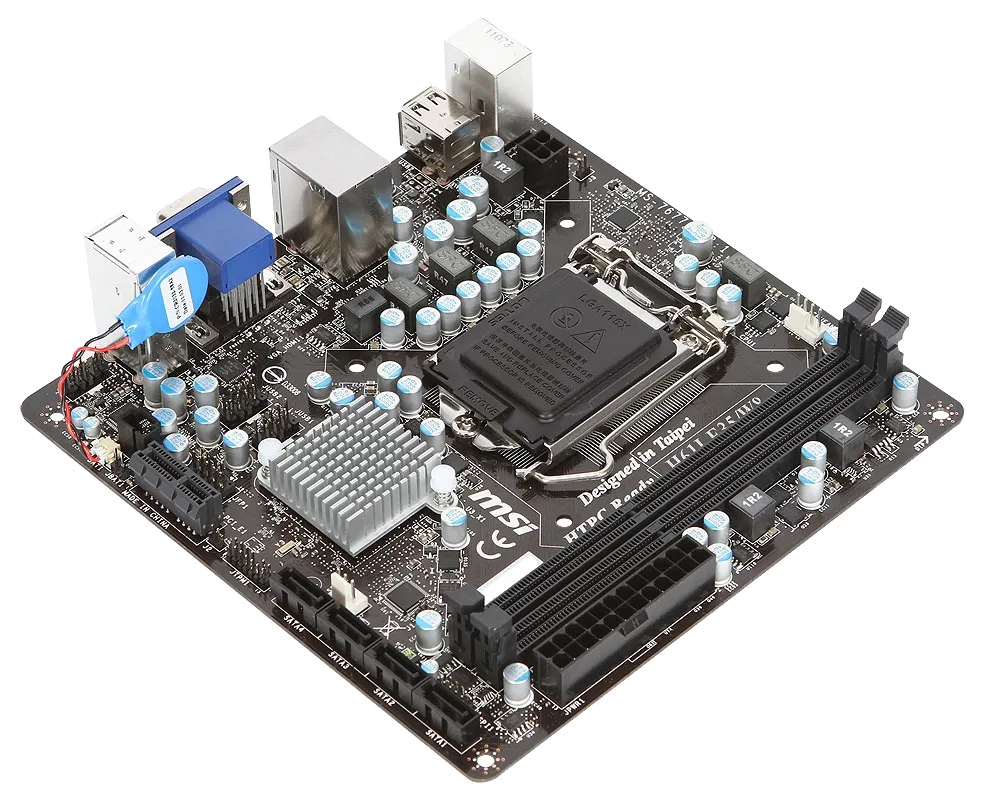 Ремонт материнских плат  MSI H61I-E35/W8 в Москве