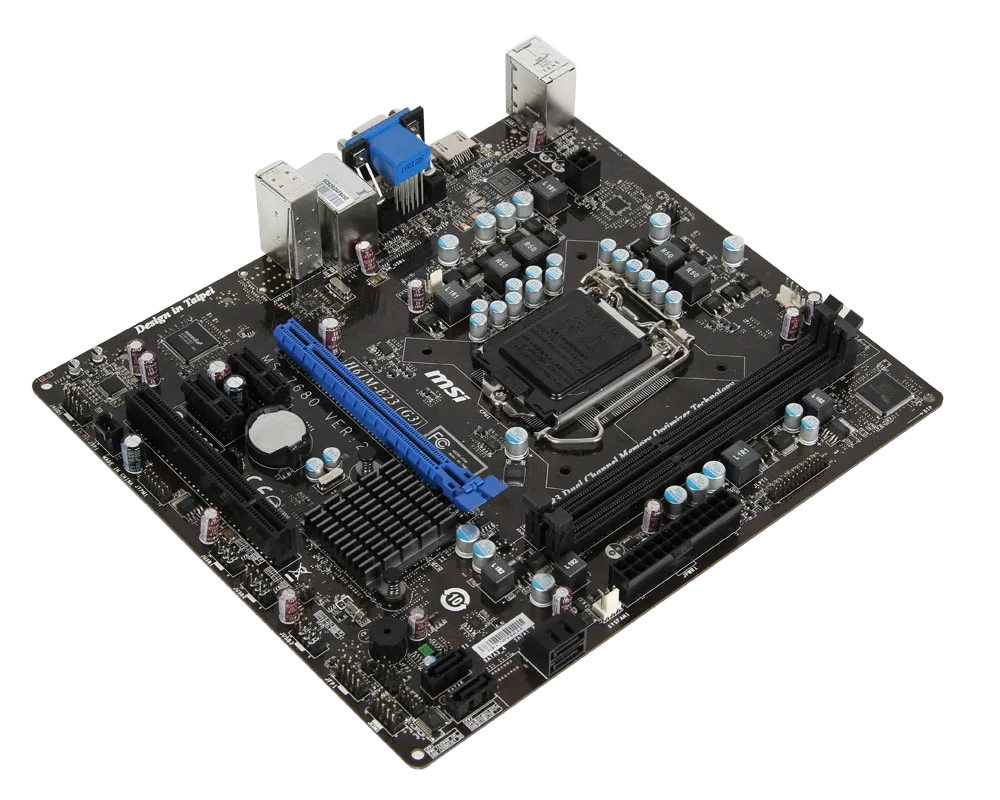 Ремонт материнских плат  MSI H61M-E23 (G3) в Москве