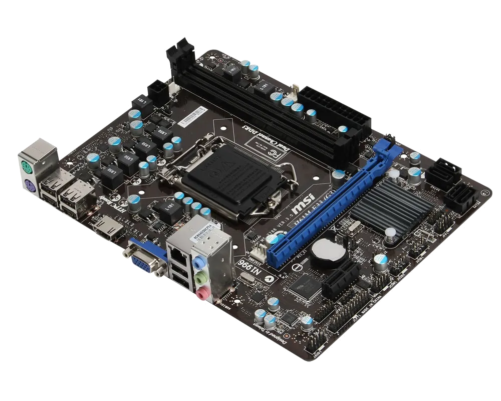 Ремонт материнских плат  MSI H61M-E33 (G3) в Москве
