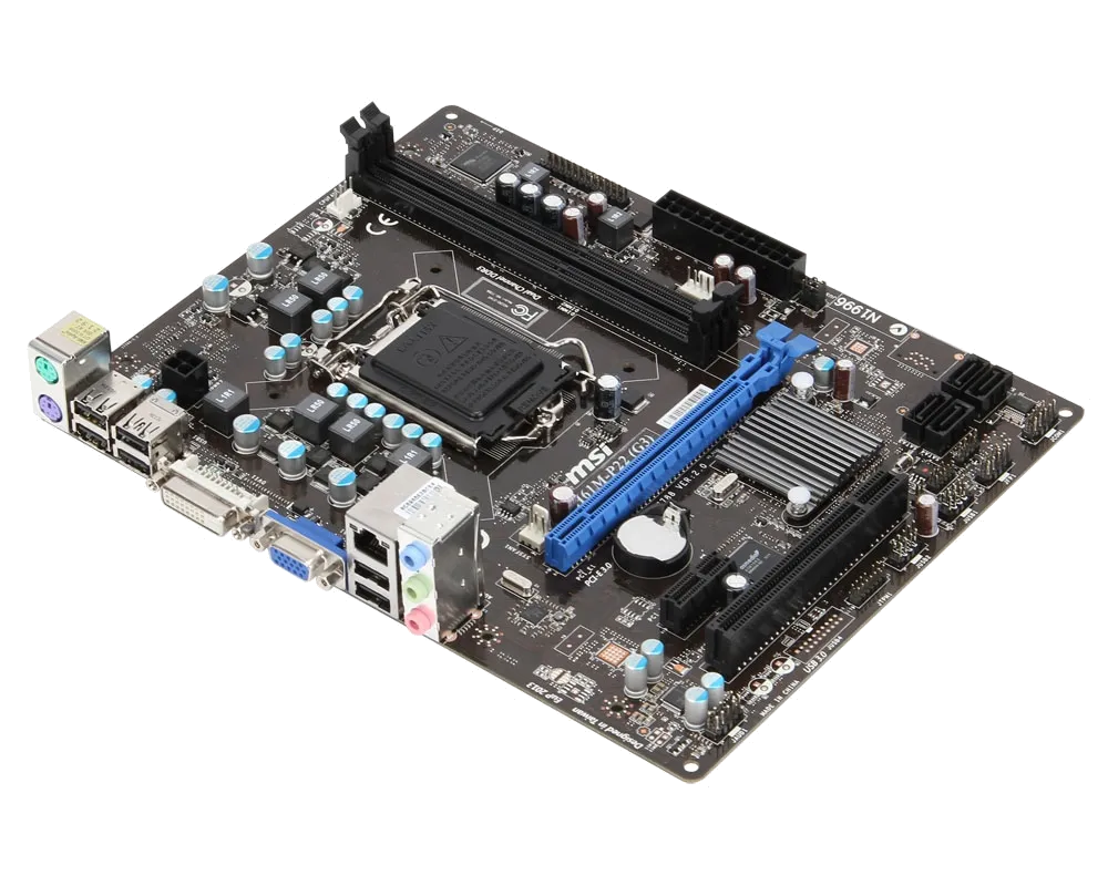 Ремонт материнских плат  MSI H61M-P22 (G3) в Москве