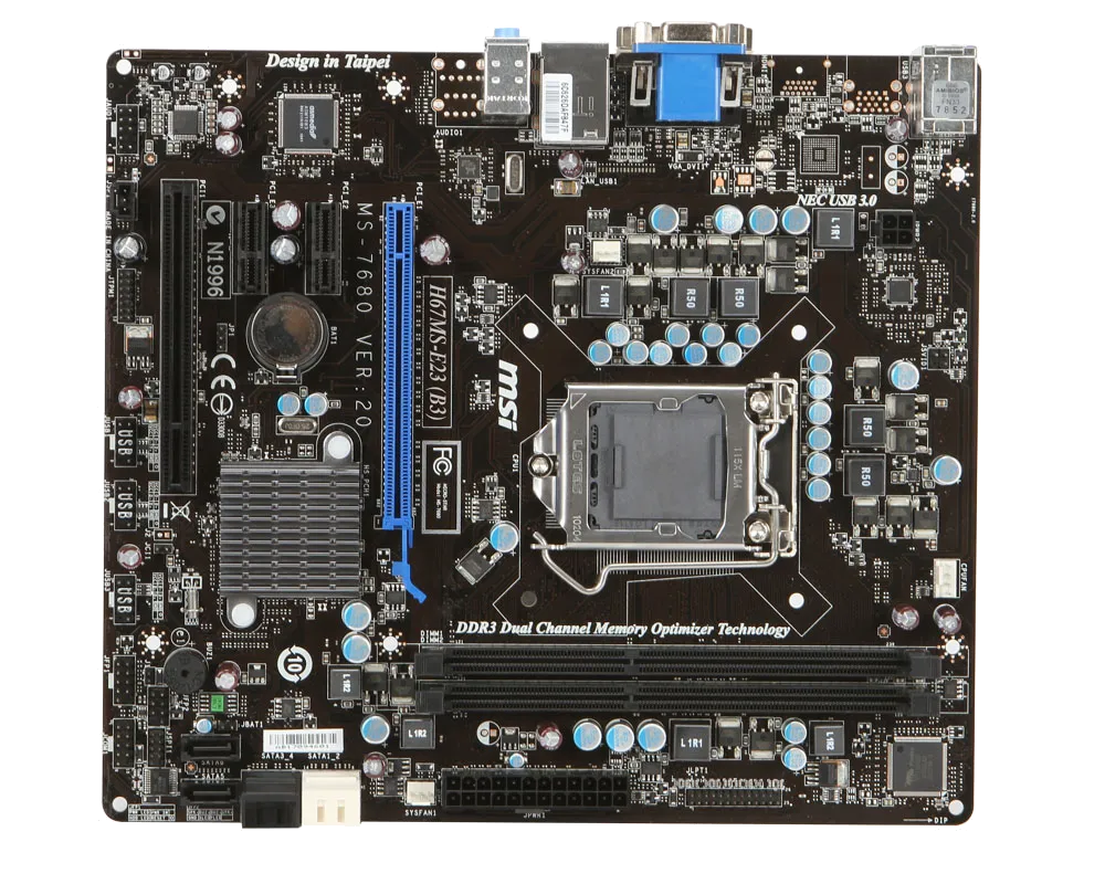 Ремонт материнских плат  MSI H67MS-E23 (B3) в Москве