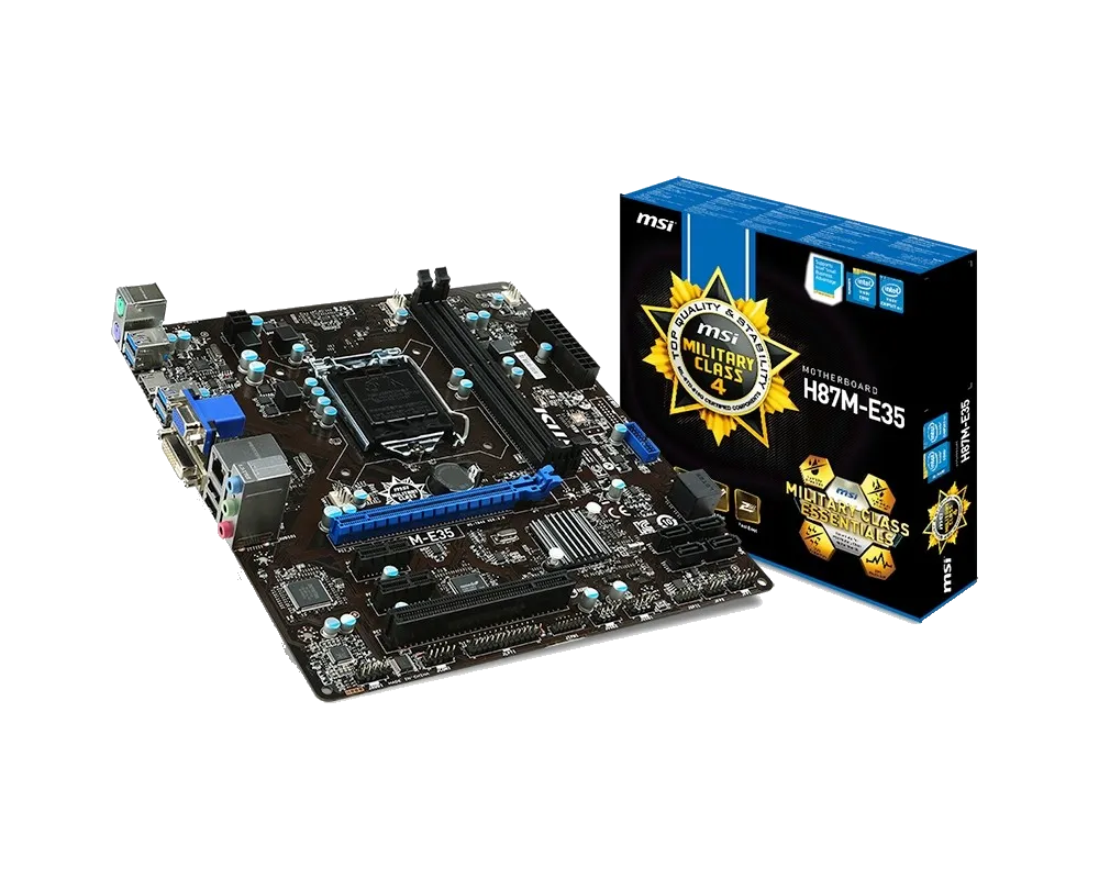 Ремонт материнских плат  MSI H87M-E35 в Москве